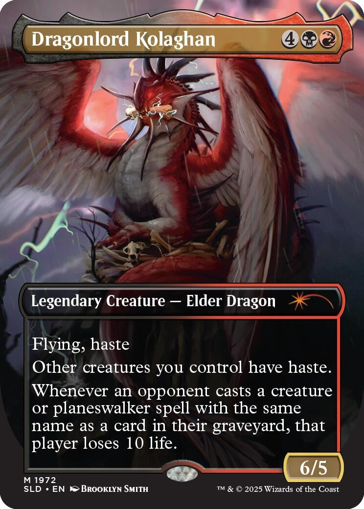 Image for Dragonlord Kolaghan (1972) (1972) (Secret Lair Drop Series) - Magic: The Gathering