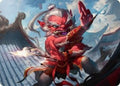 Image for Devoted Duelist Art Card (15/54) (15) (Tarkir: Dragonstorm) - Magic: The Gathering