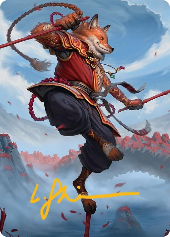 Image for Equilibrium Adept Art Card (16/54) (Gold-Stamped Signature) (16) (Tarkir: Dragonstorm) - Magic: The Gathering