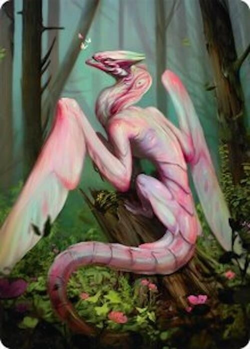 Image for Bloomvine Regent Art Card (46/54) (46) (Tarkir: Dragonstorm) - Magic: The Gathering