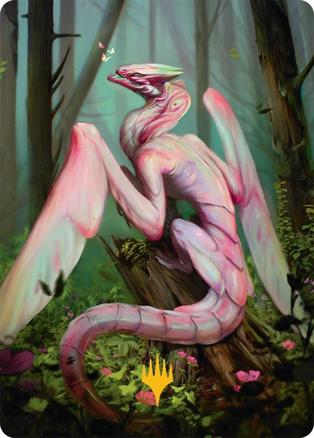 Image for Bloomvine Regent Art Card (46/54) (Gold-Stamped Planeswalker Symbol) (46) (Tarkir: Dragonstorm) - Magic: The Gathering