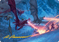 Image for Dragonback Assault Art Card (22/54) (Gold-Stamped Signature) (22) (Tarkir: Dragonstorm) - Magic: The Gathering
