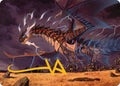 Image for Neriv, Heart of the Storm Art Card (25/54) (Gold-Stamped Signature) (25) (Tarkir: Dragonstorm) - Magic: The Gathering