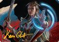 Image for Narset, Jeskai Waymaster Art Card (44/54) (Gold-Stamped Signature) (44) (Tarkir: Dragonstorm) - Magic: The Gathering