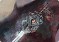 Image for Dragonfire Blade Art Card (40/54) (40) (Tarkir: Dragonstorm) - Magic: The Gathering