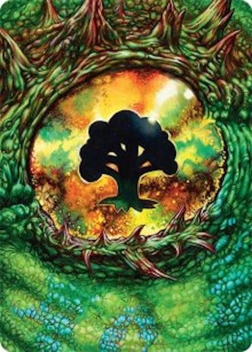 Image for Forest Art Card (32/54) (32) (Tarkir: Dragonstorm) - Magic: The Gathering