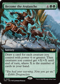 Image for Become the Avalanche (Extended Art) (83) (Tarkir: Dragonstorm) - Magic: The Gathering