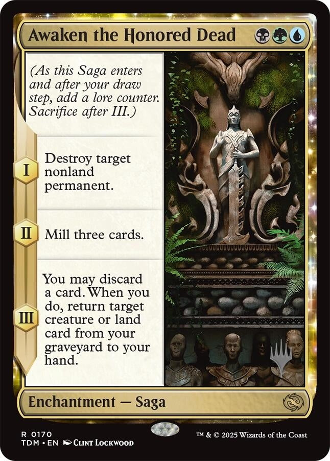 Image for Awaken the Honored Dead (170) (Tarkir: Dragonstorm) - Magic: The Gathering