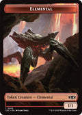 Image for Elemental (0016) // Gold Double-Sided Token (16 // 29) (Tarkir: Dragonstorm) - Magic: The Gathering