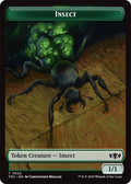 Image for Insect (0022) // Plant Double-Sided Token (22 // 24) (Tarkir: Dragonstorm) - Magic: The Gathering