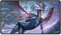 Image for Tarkir: Dragonstorm Black Stitched Playmat for Magic: The Gathering - Jeskai - Playmats