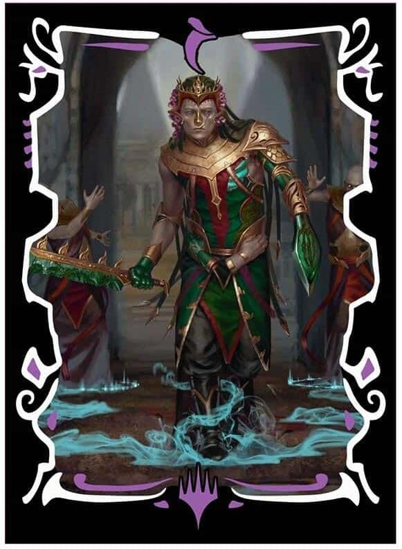 Image for Tarkir: Dragonstorm - Sultai Commander Standard Deck Protector Sleeves for Magic: The Gathering (100-pack) - Card Sleeves