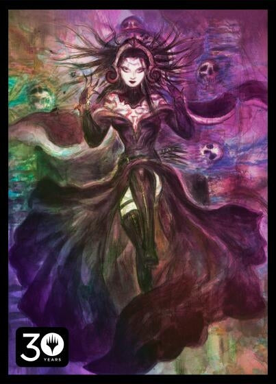 Image for 30th Anniversary: Foil Liliana, Dreadhorde General Limited Card Sleeves for Magic (80-Pack) - Card Sleeves