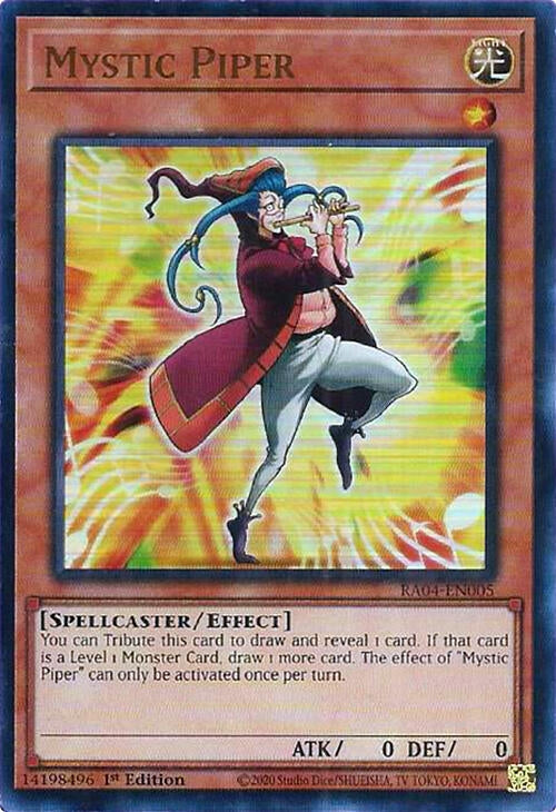 Image for Mystic Piper (UR) (RA04-EN005) - YuGiOh