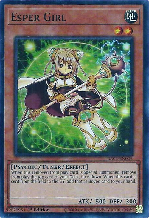 Image for Esper Girl (RA04-EN006) - YuGiOh