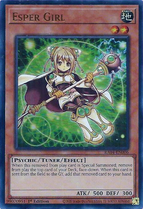 Image for Esper Girl (UR) (RA04-EN006) - YuGiOh
