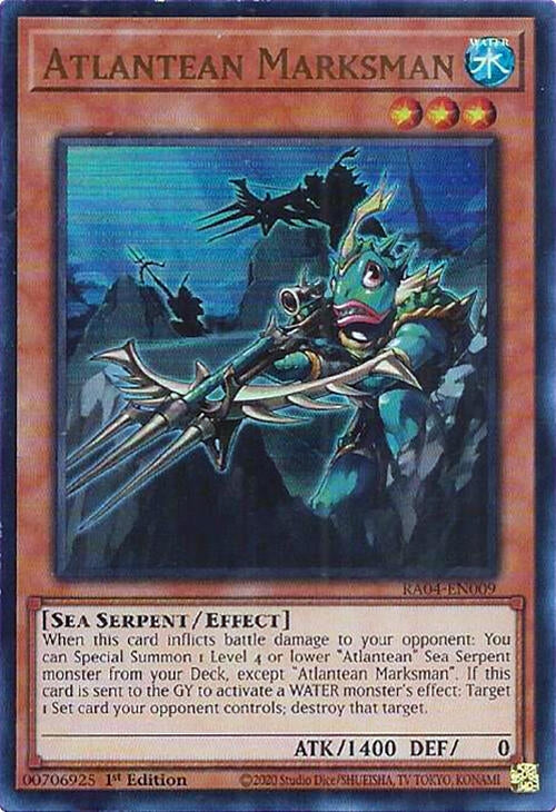 Image for Atlantean Marksman (UR) (RA04-EN009) - YuGiOh