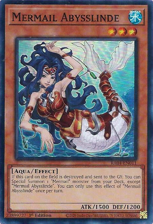 Image for Mermail Abysslinde (RA04-EN011) - YuGiOh