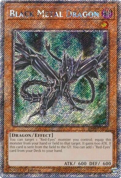 Black Metal Dragon (Platinum Secret Rare) (RA04-EN016)