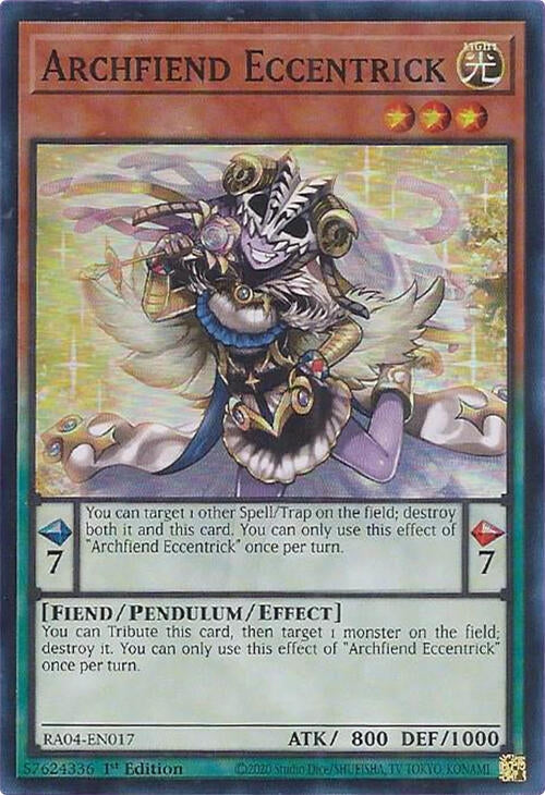 Archfiend Eccentrick (RA04-EN017)