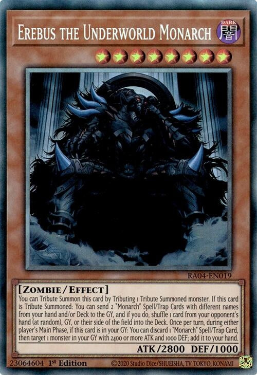 Image for Erebus the Underworld Monarch (PCR) (RA04-EN019) - YuGiOh