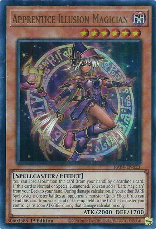 Apprentice Illusion Magician (UR) (RA04-EN023)