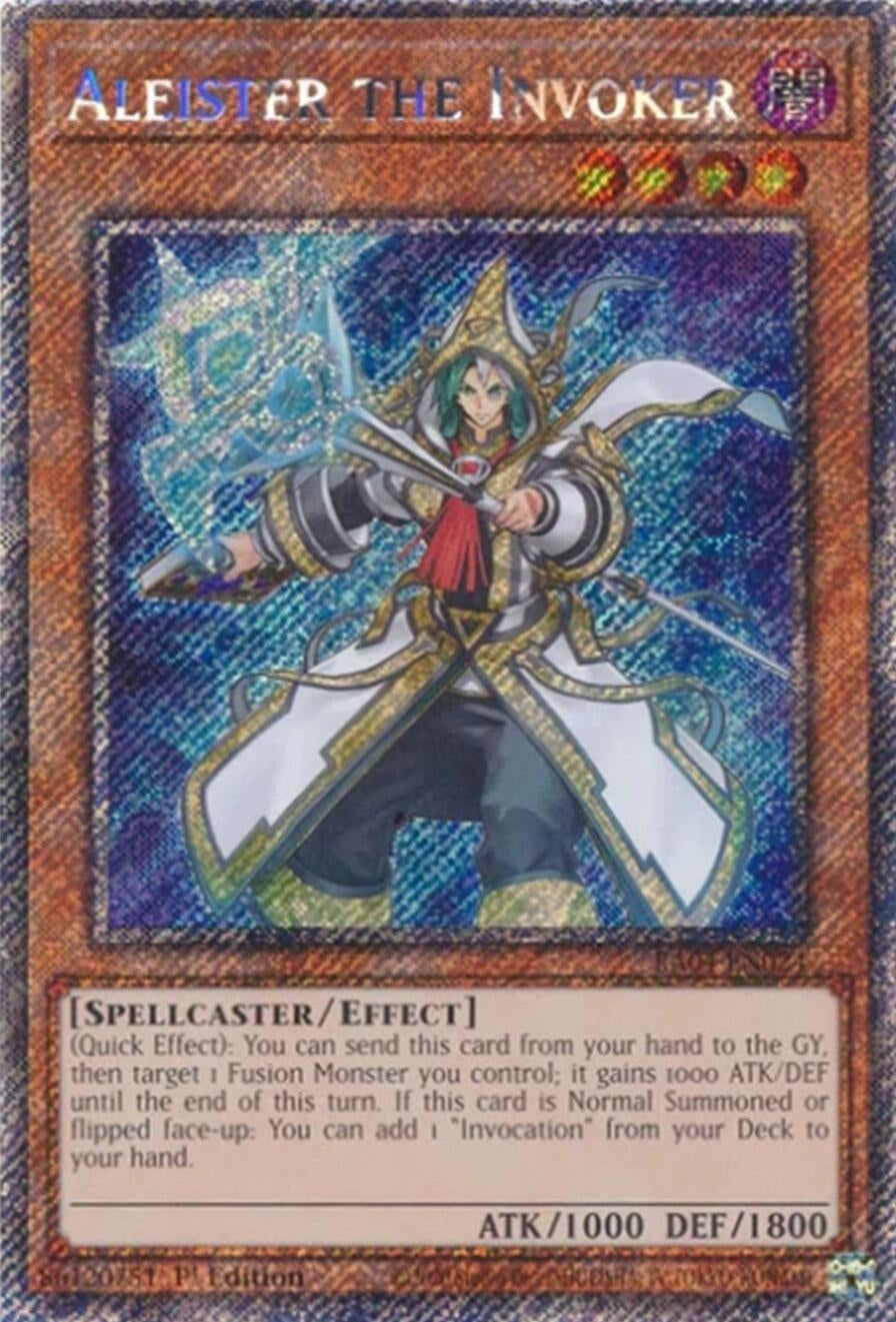 Aleister the Invoker (Alternate Art) (Platinum Secret Rare) (RA04-EN024)