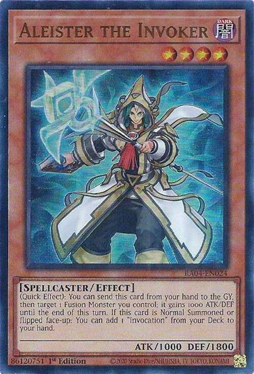 Aleister the Invoker (Alternate Art) (UR) (RA04-EN024)