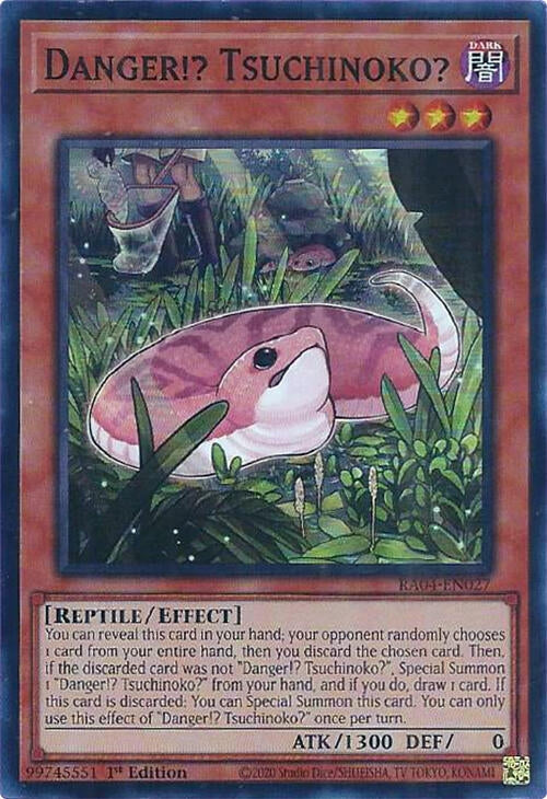 Image for Danger!? Tsuchinoko? (RA04-EN027) - YuGiOh