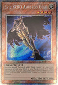 Evil HERO Adusted Gold (Platinum Secret Rare) (RA04-EN029)
