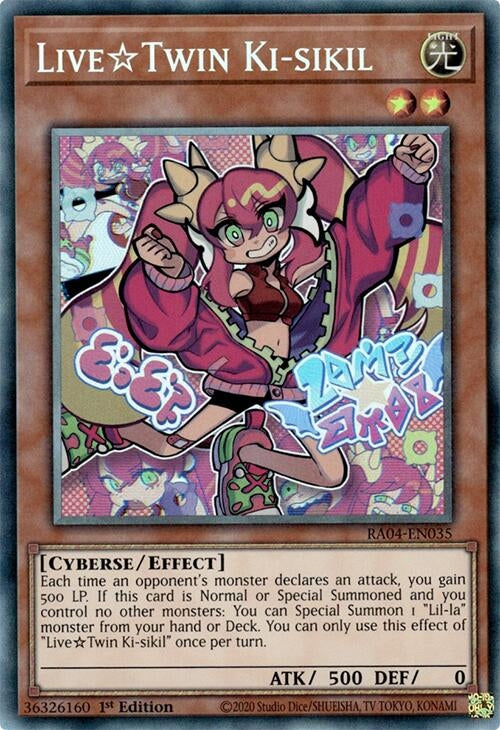 Image for Live Twin Ki-sikil (PCR) (RA04-EN035) - YuGiOh