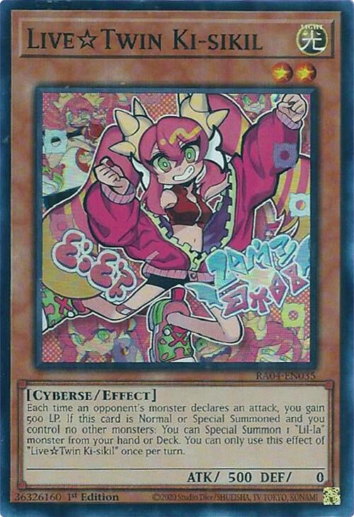 Image for Live Twin Ki-sikil (RA04-EN035) - YuGiOh