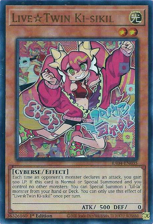Image for Live Twin Ki-sikil (UR) (RA04-EN035) - YuGiOh