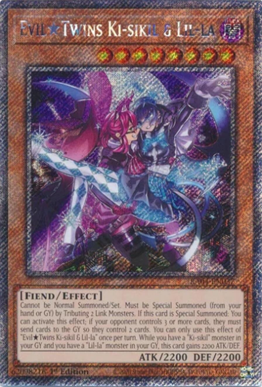 Evil Twins Ki-sikil & Lil-la (Platinum Secret Rare) (RA04-EN037)
