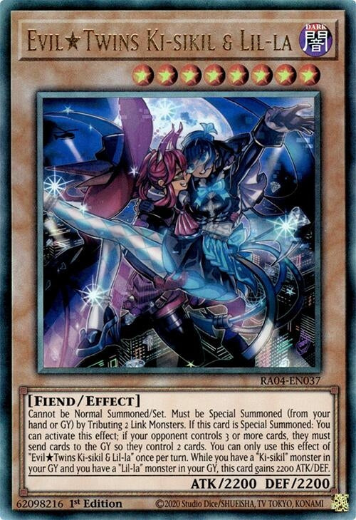 Evil Twins Ki-sikil & Lil-la (PUR) (RA04-EN037)