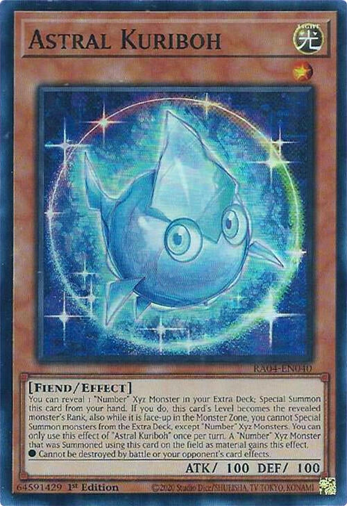 Image for Astral Kuriboh (RA04-EN040) - YuGiOh