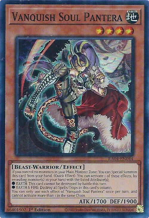Image for Vanquish Soul Pantera (RA04-EN044) - YuGiOh