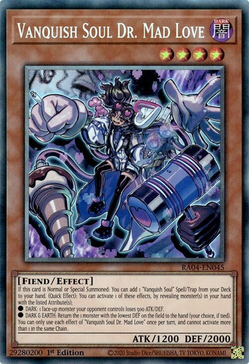 Image for Vanquish Soul Dr. Mad Love (PCR) (RA04-EN045) - YuGiOh