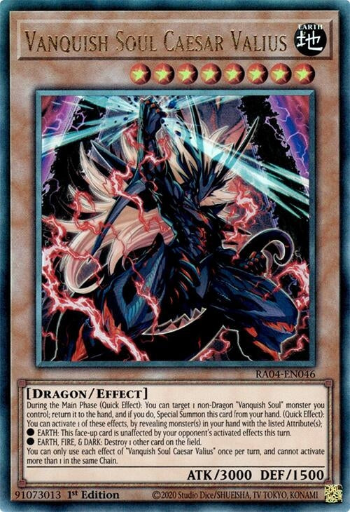 Vanquish Soul Caesar Valius (PUR) (RA04-EN046)
