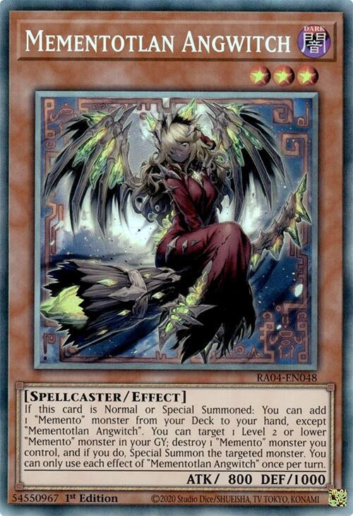 Image for Mementotlan Angwitch (PCR) (RA04-EN048) - YuGiOh