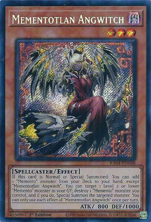Image for Mementotlan Angwitch (Secret Rare) (RA04-EN048) - YuGiOh