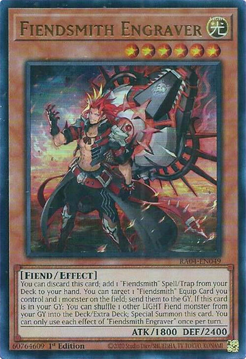 Image for Fiendsmith Engraver (UR) (RA04-EN049) - YuGiOh