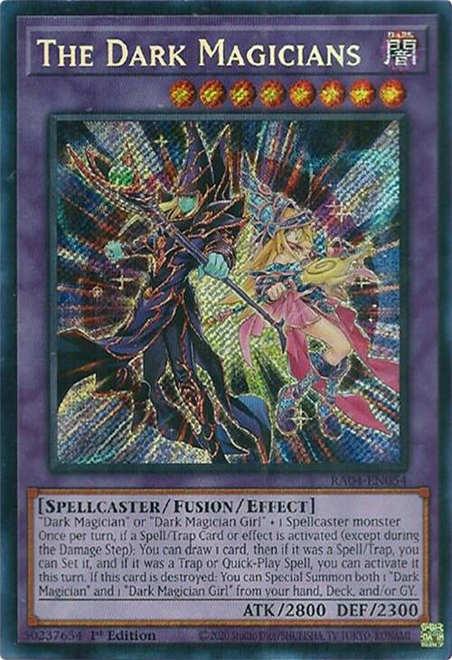 Image for The Dark Magicians (Secret Rare) (RA04-EN054) - YuGiOh