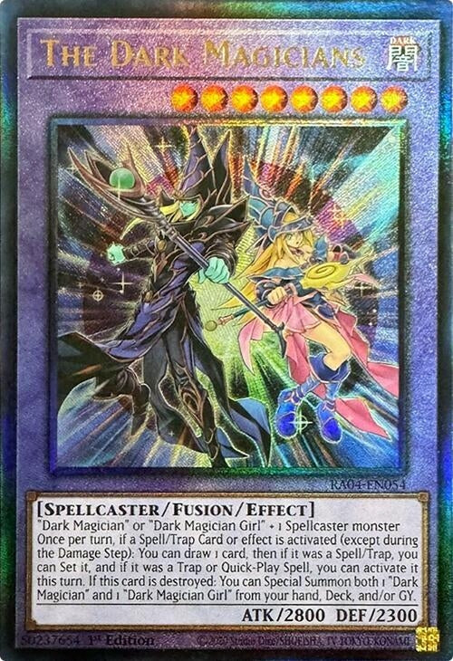 The Dark Magicians (PUR) (RA04-EN054)