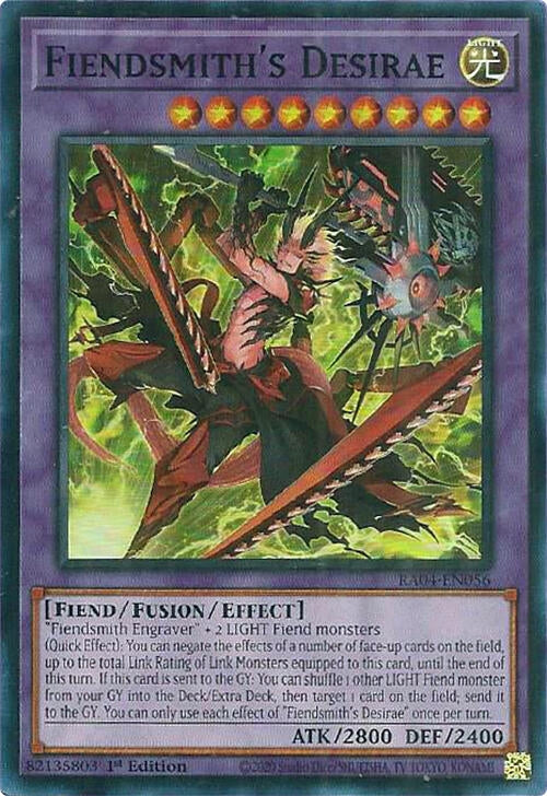 Image for Fiendsmith's Desirae (RA04-EN056) - YuGiOh