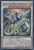 Image for Crystal Clear Wing Synchro Dragon (RA04-EN059) - YuGiOh