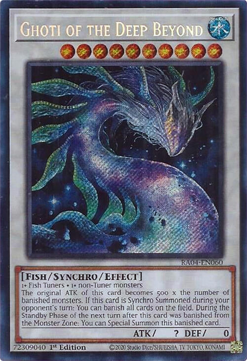 Image for Ghoti of the Deep Beyond (Secret Rare) (RA04-EN060) - YuGiOh