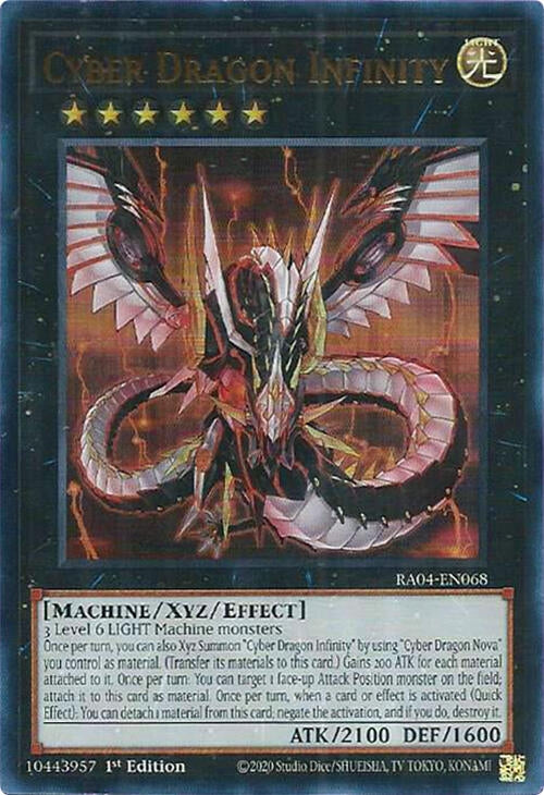 Image for Cyber Dragon Infinity (UR) (RA04-EN068) - YuGiOh
