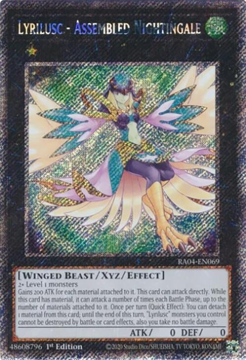 Lyrilusc - Assembled Nightingale (Platinum Secret Rare) (RA04-EN069)