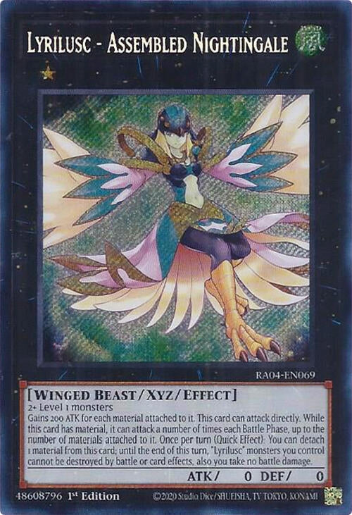 Image for Lyrilusc - Assembled Nightingale (Secret Rare) (RA04-EN069) - YuGiOh
